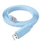 Cable para consola Cisco ethernet a USB | Cable RJ45 macho a USB macho CAT5