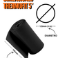 Tubo Aislante Termo Contráctil Thermofit Diámetro 5" | Rollo 25 metros T51253