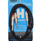 CPH-182 Cable de Audio de 1 Plug 6.3 Estéreo a 2 Plug 6.3 Monoaural | "Y" de 1 Plug 6.3mm a 2  Plug 6.3mm