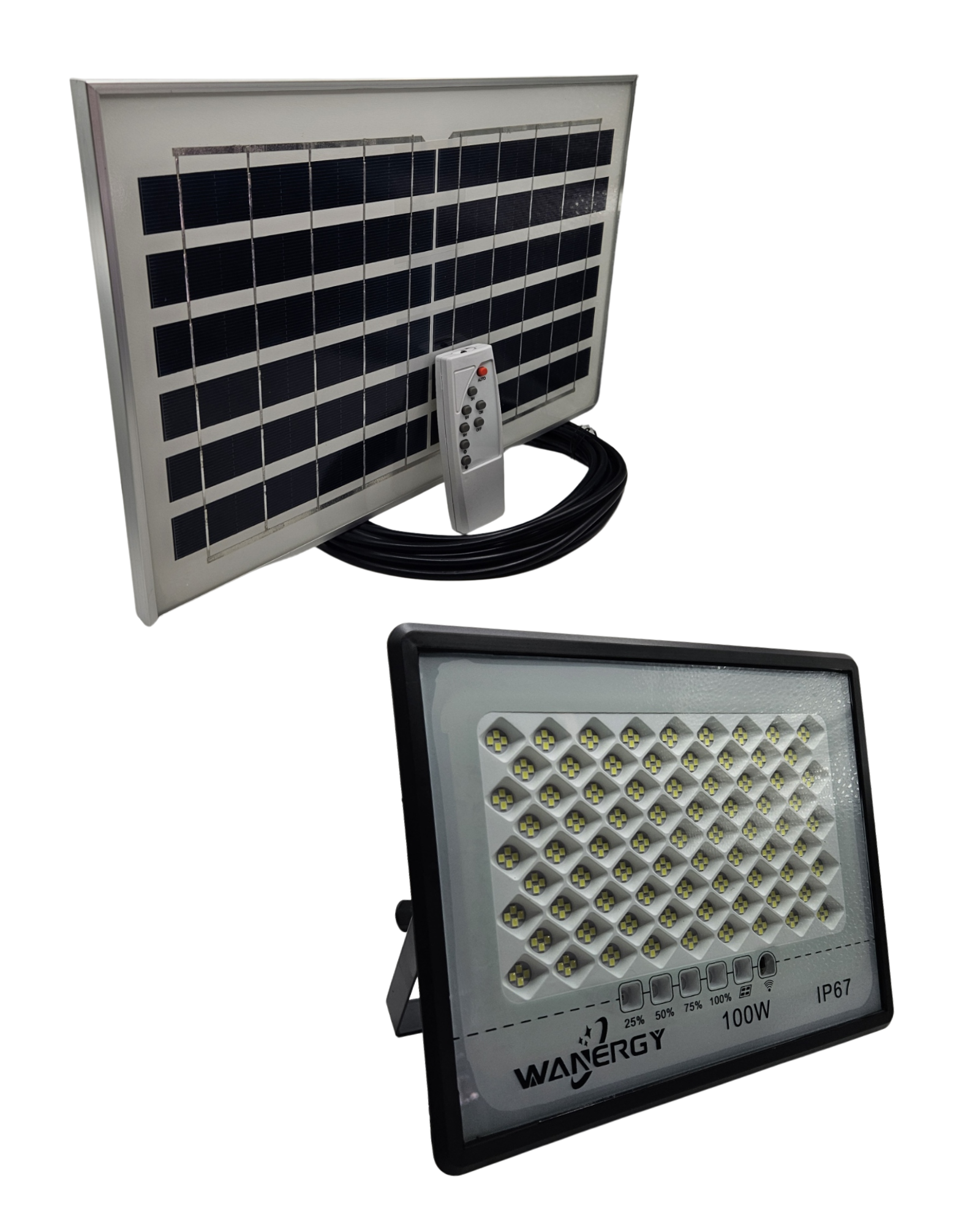 Reflector LED Solar 100w con Panel Solar 40959 | Tienda en Linea ...