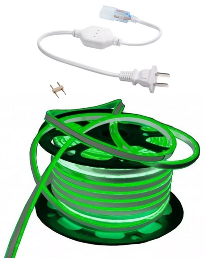 Manguera Neón LED flexible 5050 25 metros | Tira LED Neonflex 110 VAC | Proximamente descontinuado