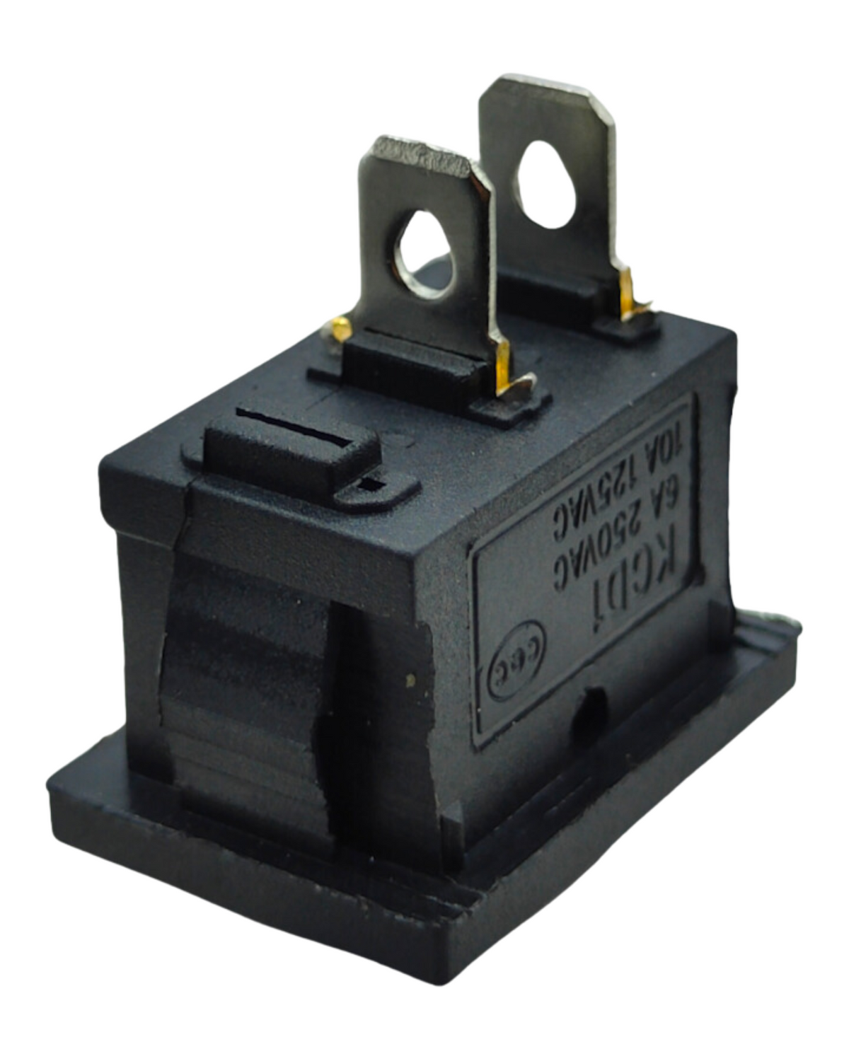 Interruptor De Balancín Zing Ear ZE-215 Negro - Encendido/apagado A Presión, Para Lámparas