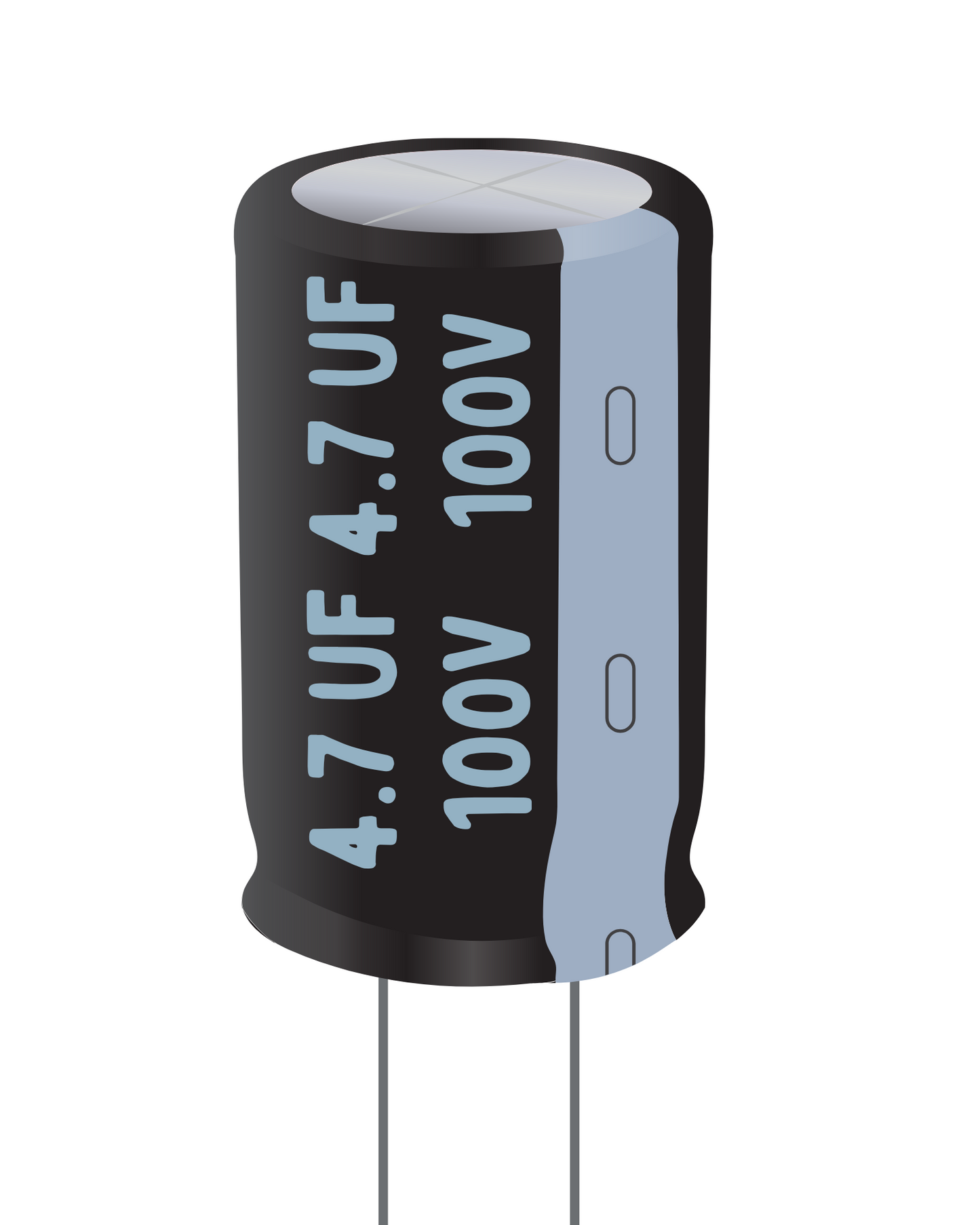 Capacitor Electrolítico 4.7mf Diferentes Voltajes