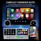 Autoestereo pantalla 10" Android Auto y Carplay Inalambrico | Estereo de pantalla doble din Universal KP-RA937