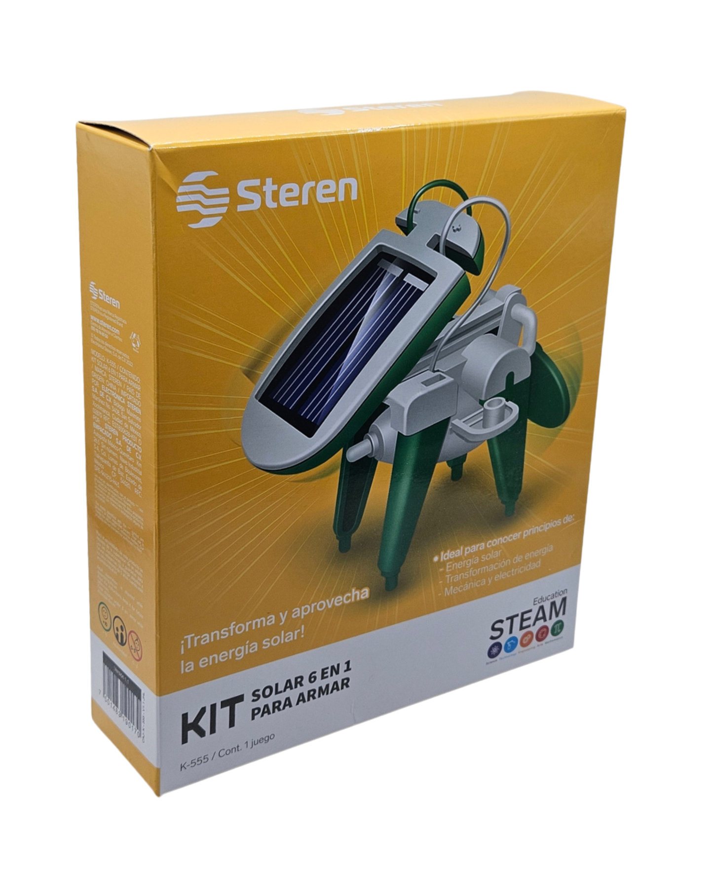 Kit Solar 6 en 1 Para Armar K-555