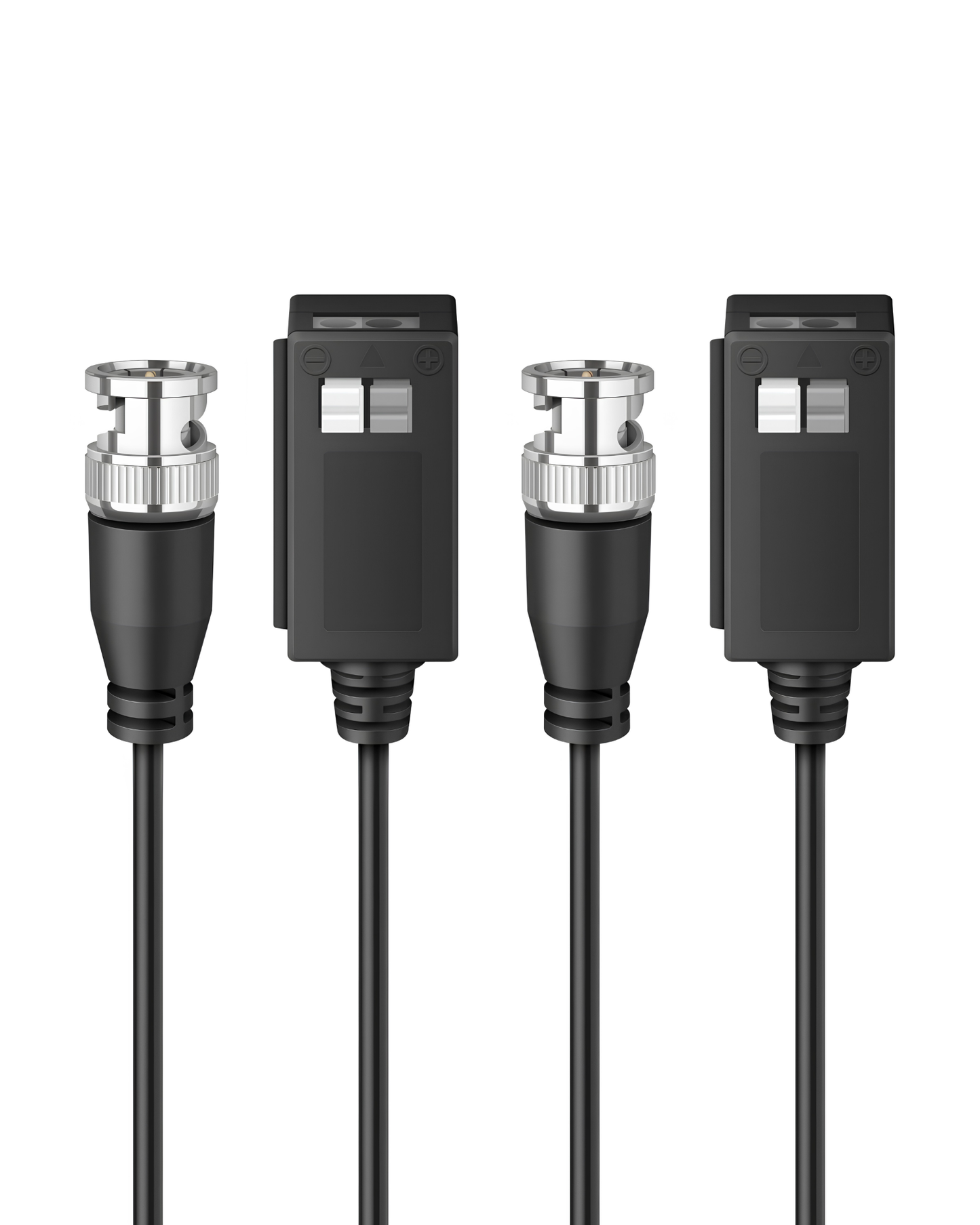 Extensor de Video CCTV CCTV-412 | Par de Video Balun para camara de seguridad UTP BNC