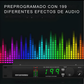 Procesador Multiefecto De Reverberación Digital | Procesador de voz con efectos de voz preprogramados