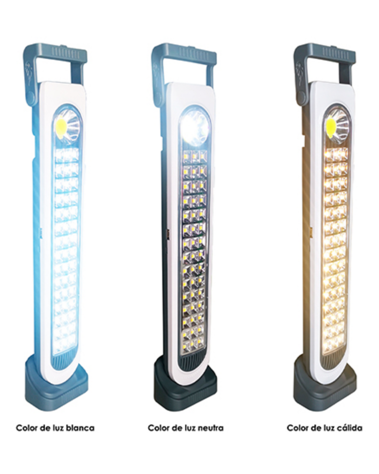 Lámpara Solar De Emergencia Recargable | Reflector portatil Luz LED 63516