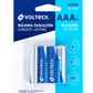 Pila Alcalina AAA | Blíster con 4 Baterías AAA Volteck AL-AAA