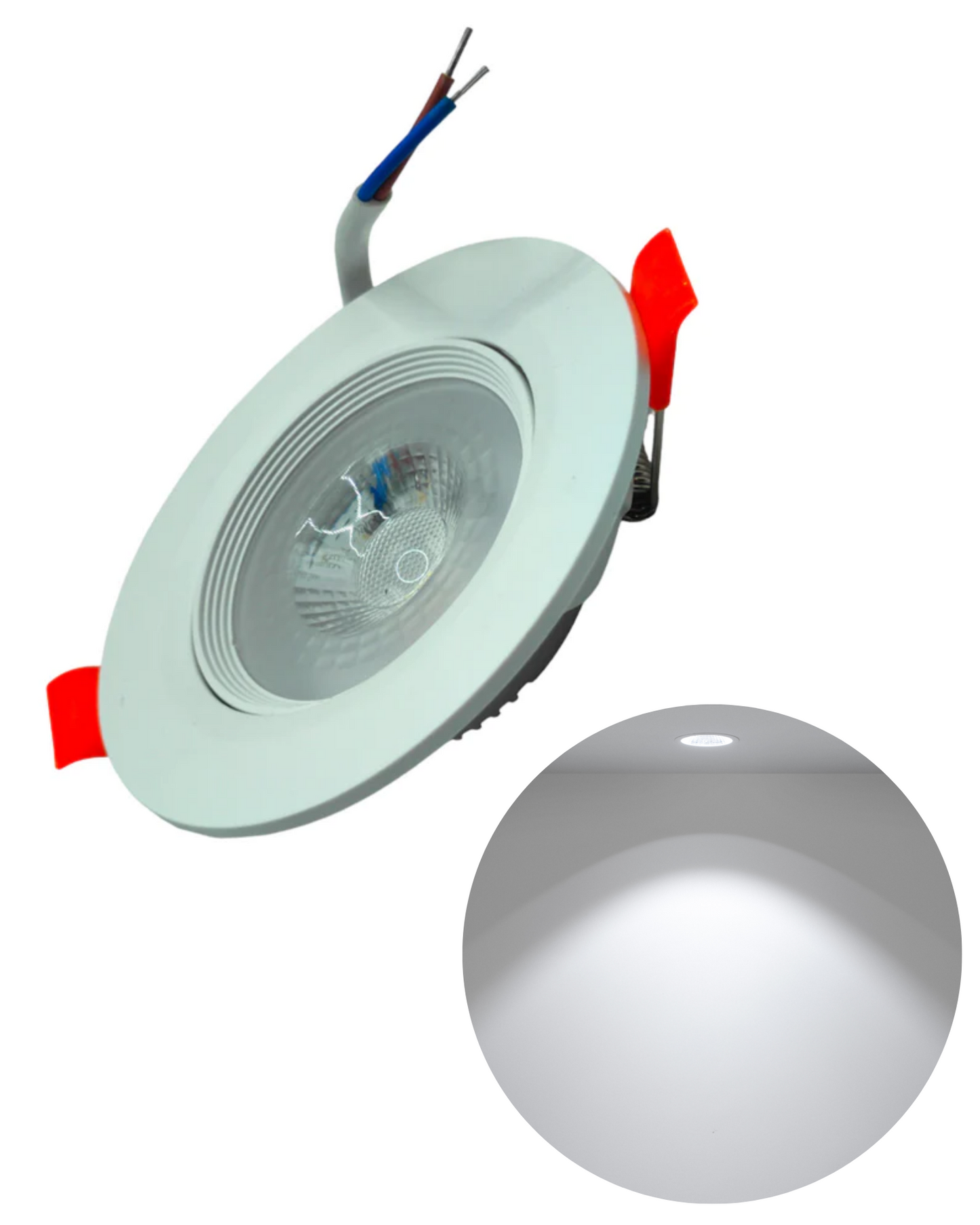 Foco LED de Plafón Dirigible Tipo SPOT 7w 40972 FOC16