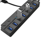 HUB USB 7 Puertos 3.0 | HUB multipuerto USB