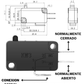 835-378 Switch para Horno de Microondas| Switch de Límite | Final de Carrera | Límit Switch SWI47