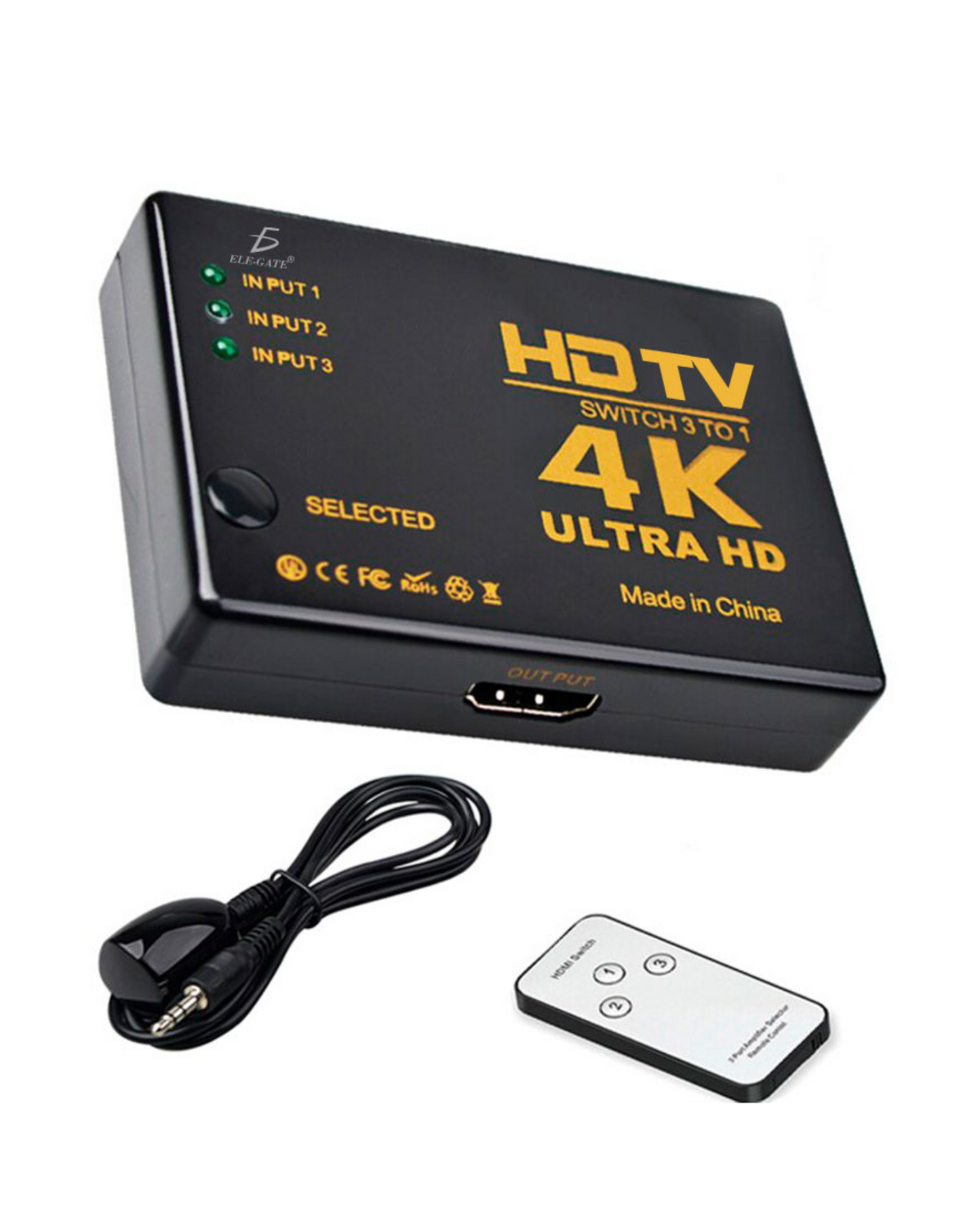 Switchera Selector HDMI 3 Puertos