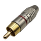 Plug RCA Metálico 705-980 PLU075