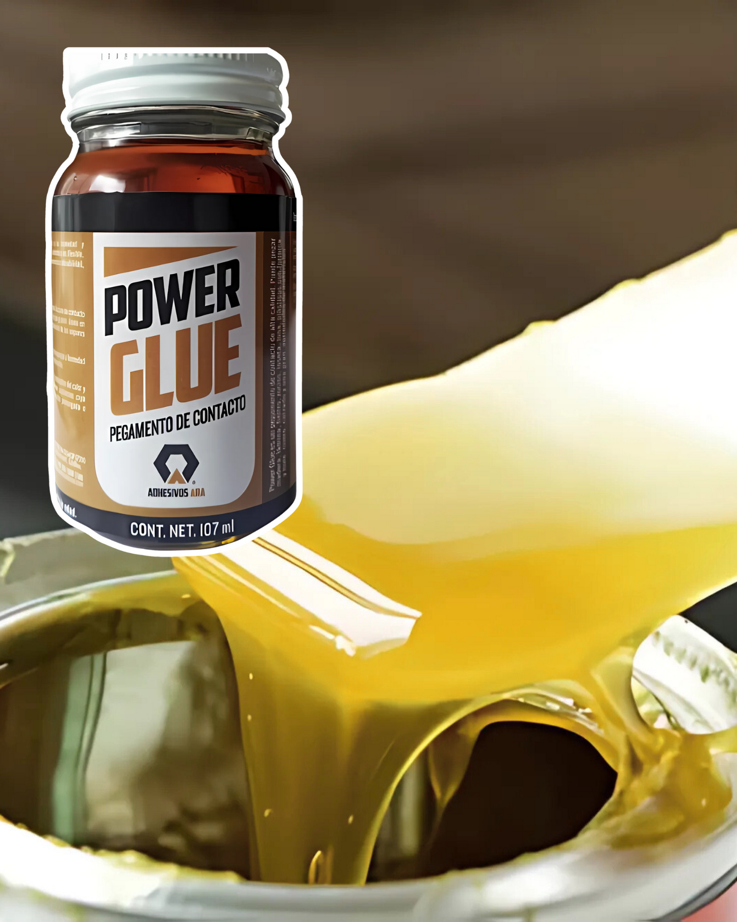Pegamento de contacto POWER GLUE 107ml | Pegamento para enconado de bocinas