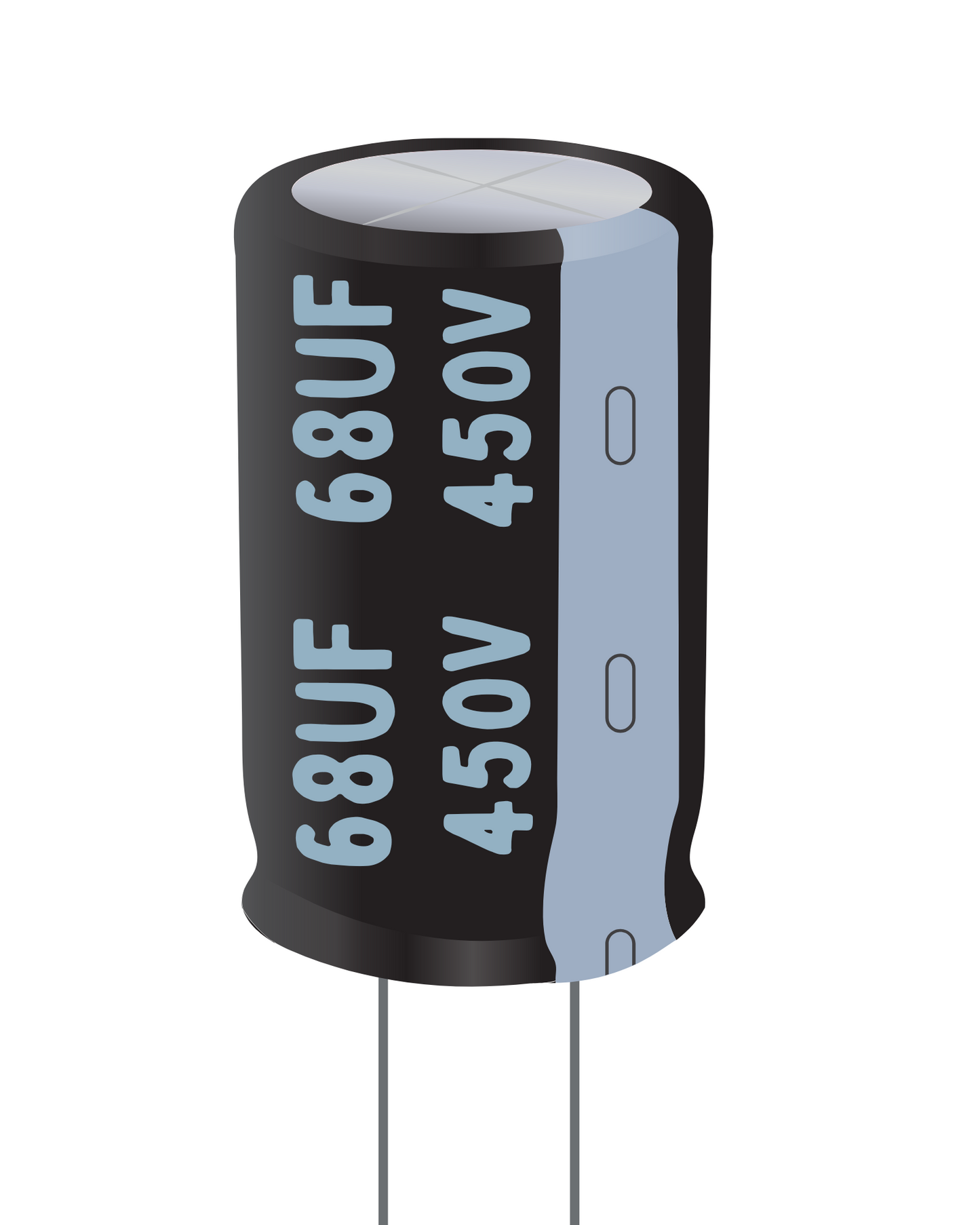 Capacitor Electrolítico 68mf Diferentes Voltajes