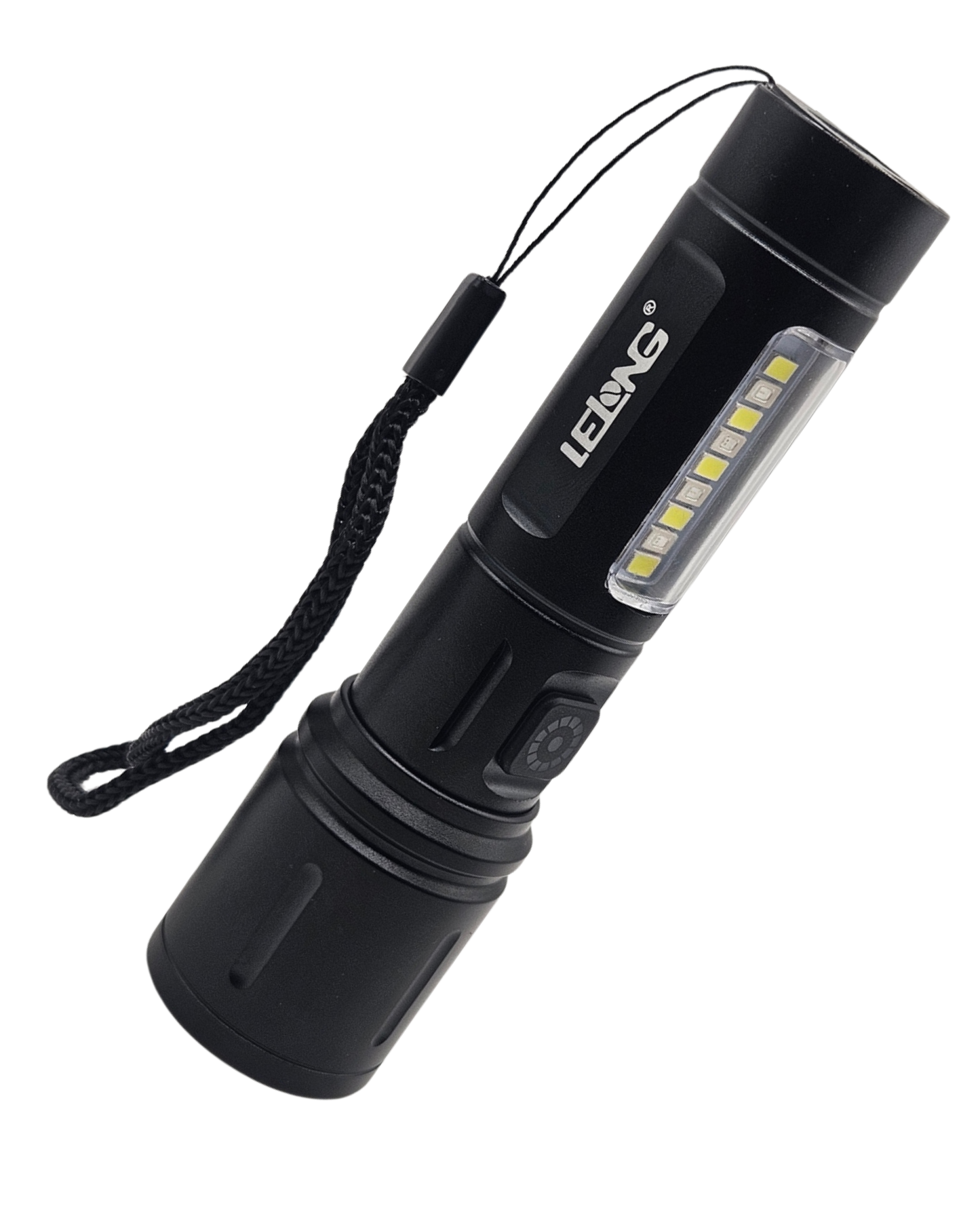 Lampara Táctica de Mano Recargable | Linterna de Mano USB | LE-8319