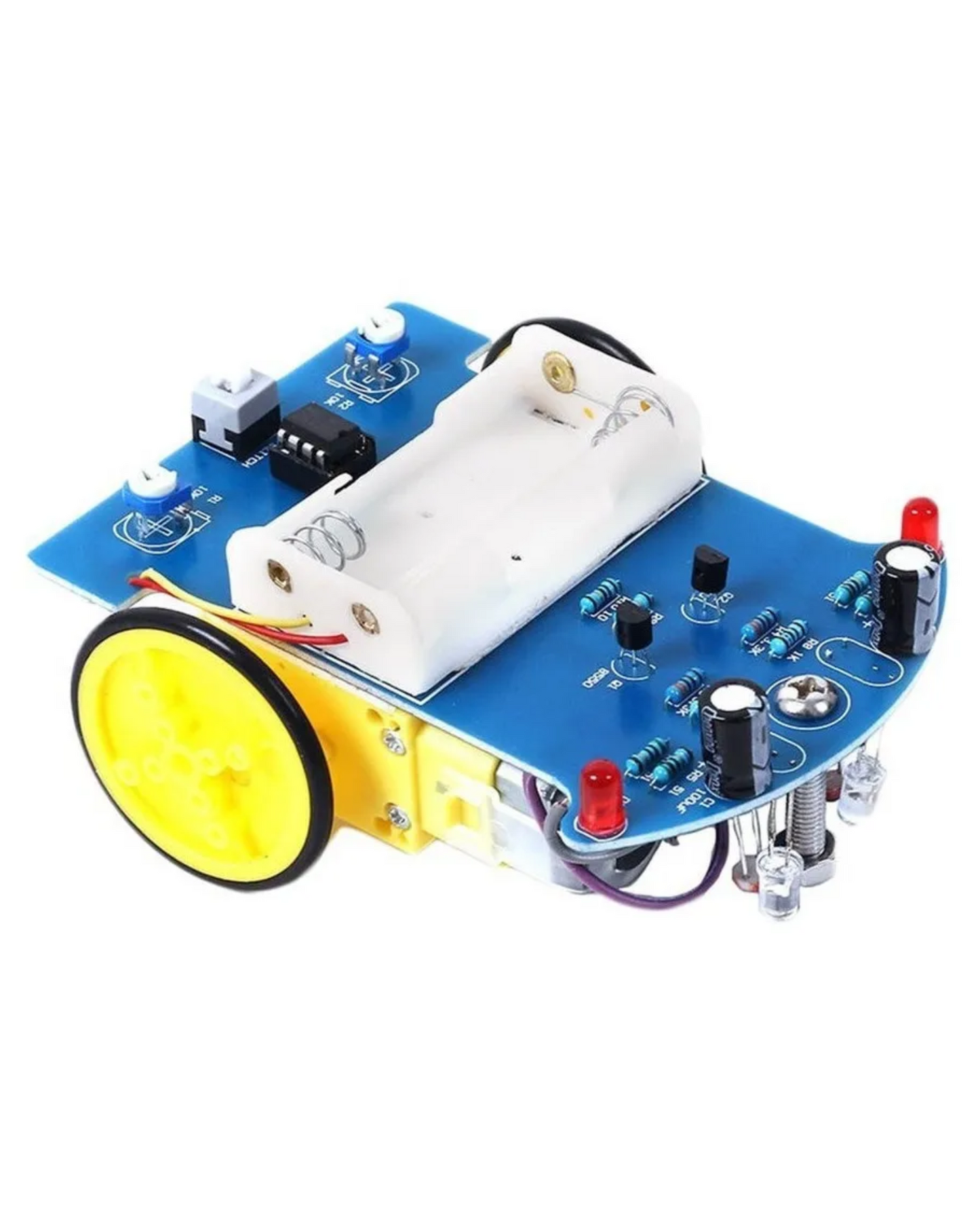 Kit carrito seguidor de lineas negras | Kit escolar para armar