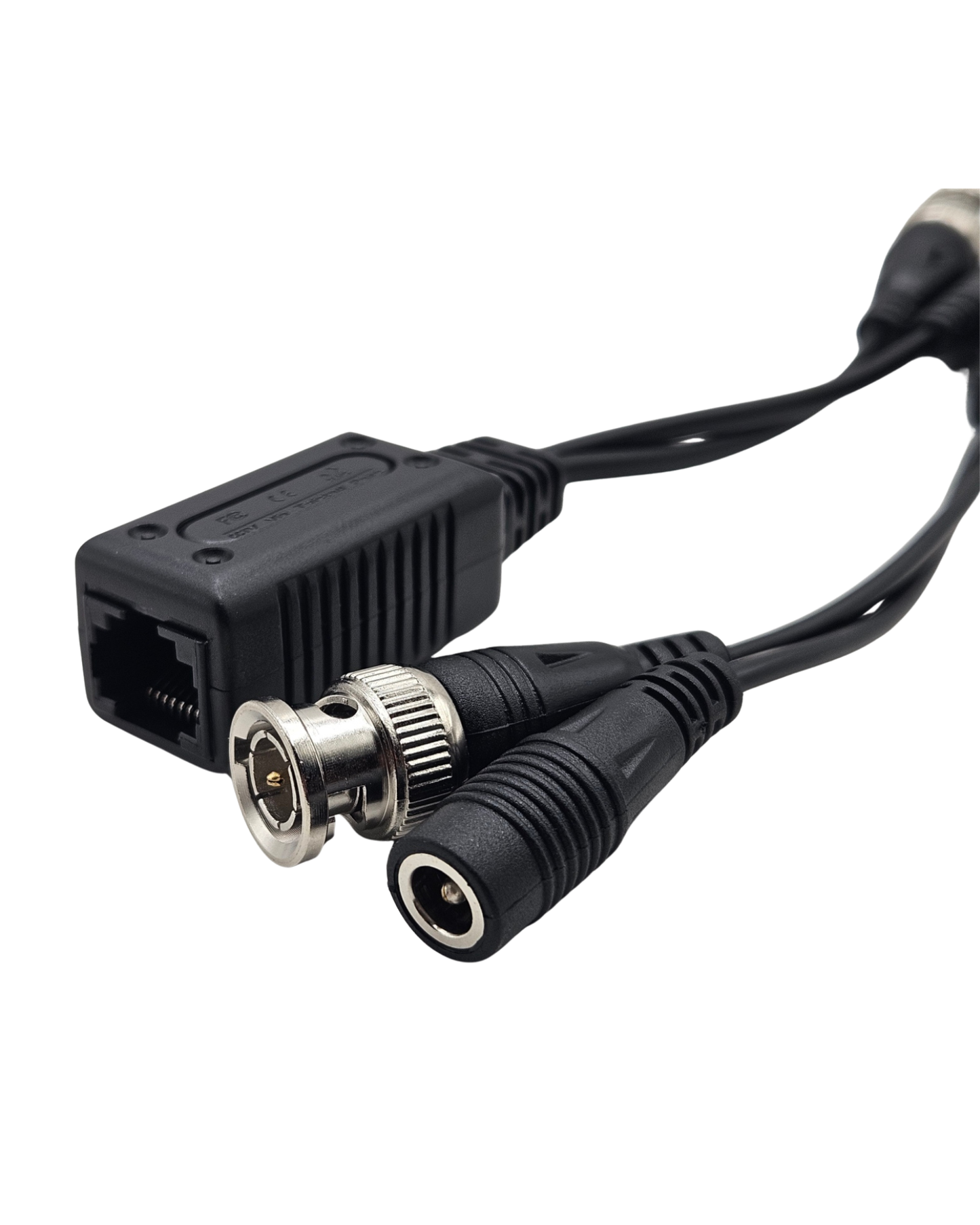 Extensor de Video por Cable UTP RJ45 CCTV CCTV-413 | Par de Video Balum para cámara de seguridad UTP BNC