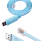 Cable para consola Cisco ethernet a USB | Cable RJ45 macho a USB macho CAT5