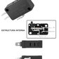 835-378 Switch para Horno de Microondas| Switch de Límite | Final de Carrera | Límit Switch SWI47