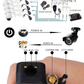 Extensor de Video por Cable UTP CCTV | Par de Video Balun para camara de seguridad UTP BNC