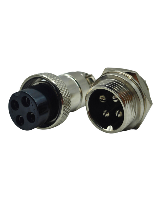 Conector Universal de Aviación Mini Din 4 pines