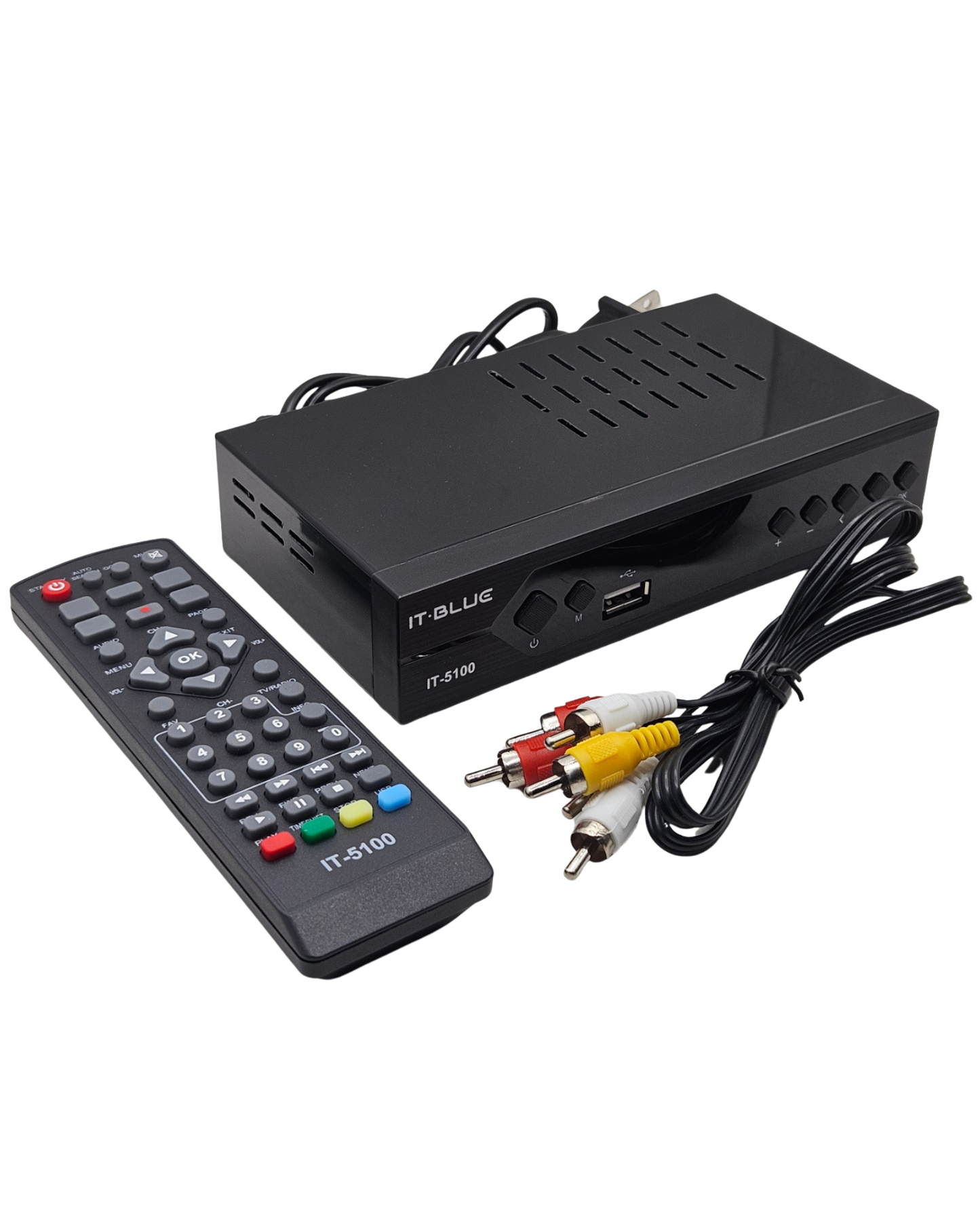 Decodificador TV | Convertidor Televisión Análoga a Digital | IT-5100
