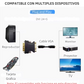 Adaptador Unidireccional DVI a VGA | DVI 24+5 macho a VGA Hembra