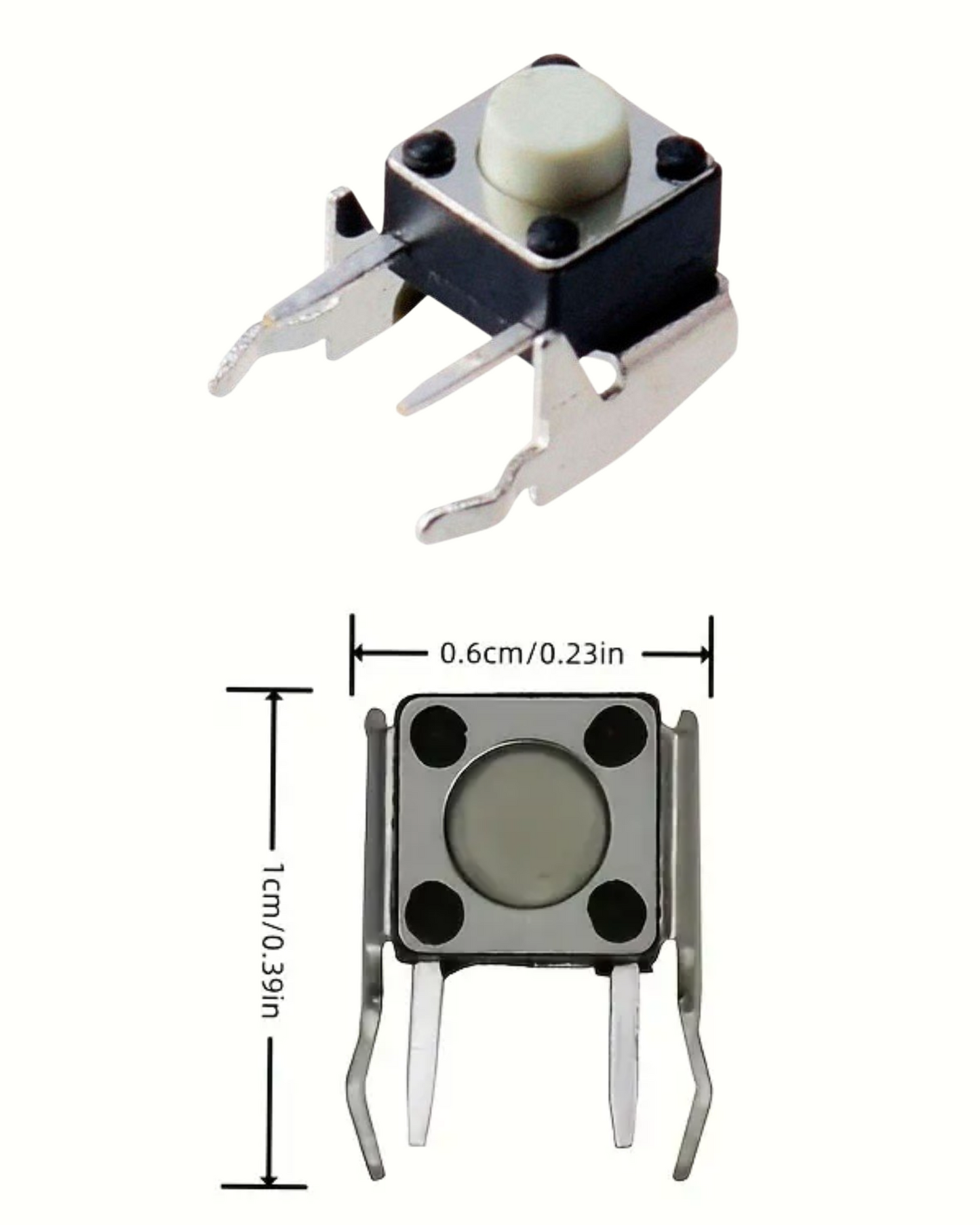 Microswitch Horizontal 2 Pines | Boton refaccion para control de XBOX SWI71