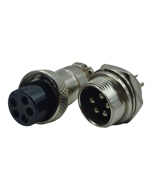 Conector Universal de Aviación Mini Din 5 pines