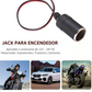 Jack para encendedor de automóvil | Conector de corriente para auto