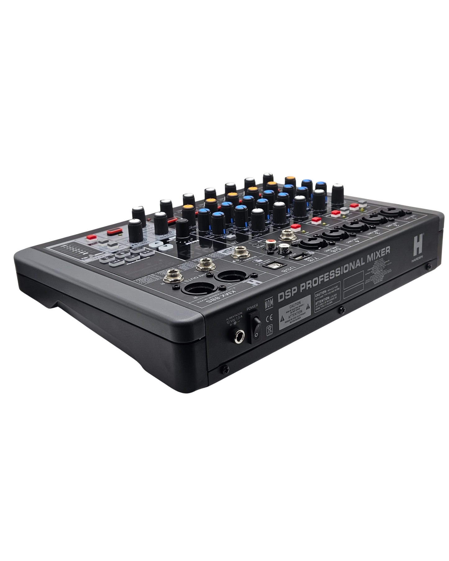 Mezcladora de Audio de 8 Canales KMX-8BS
