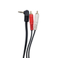 081-128 Cable de Audio Auxiliar 2 Plug RCA a Plug 3.5mm 4.5m | Proximamente descontinuado