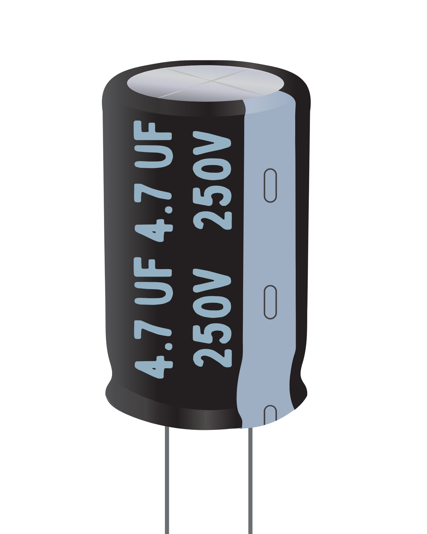 Capacitor Electrolítico 4.7mf Diferentes Voltajes