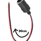 Jack para encendedor de automóvil | Conector de corriente para auto