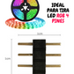 Pines macho para tira de led RGB