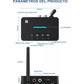 Receptor - Transmisor de audio Bluetooth | Receptor audio estereo Bluetooth 5.1 NFC