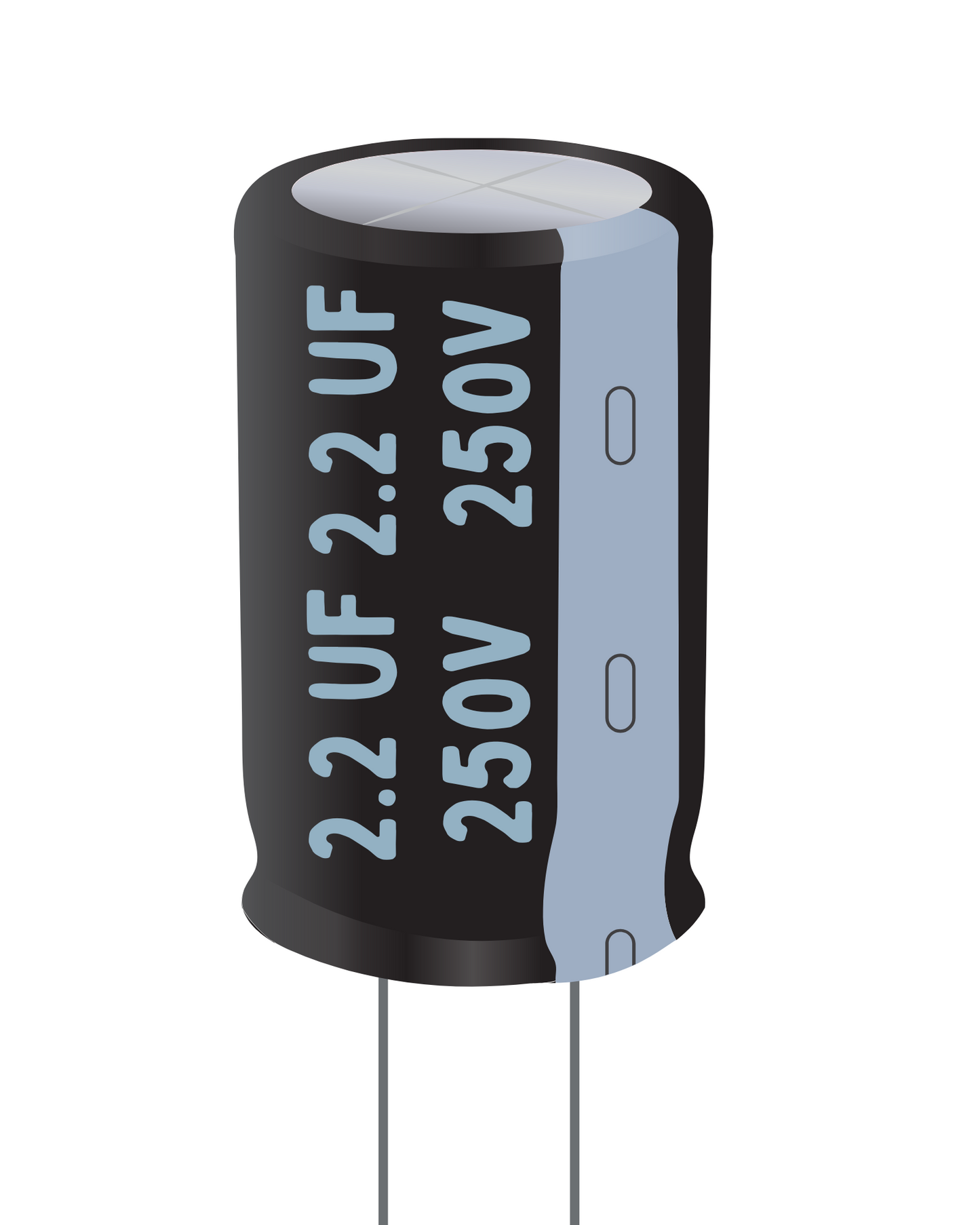 Capacitor Electrolítico 2.2mf Diferentes Voltajes