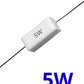 Resistencia 5W Cerámica de Piedra Diferentes Valores