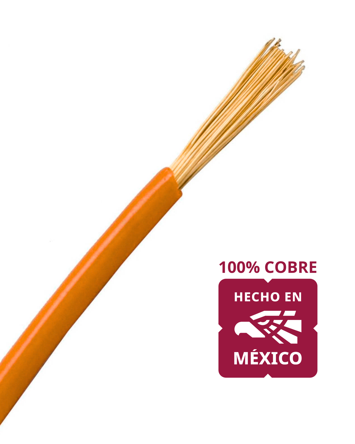 Cable unipolar calibre 18 Eléctrico Automotriz | Rollo 100 metros Cable 100% cobre 18AWG