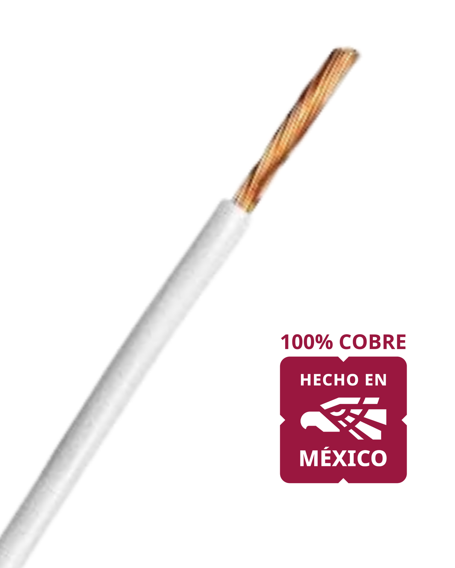 Cable unipolar calibre 18 Eléctrico Automotriz | Rollo 100 metros Cable 100% cobre 18AWG