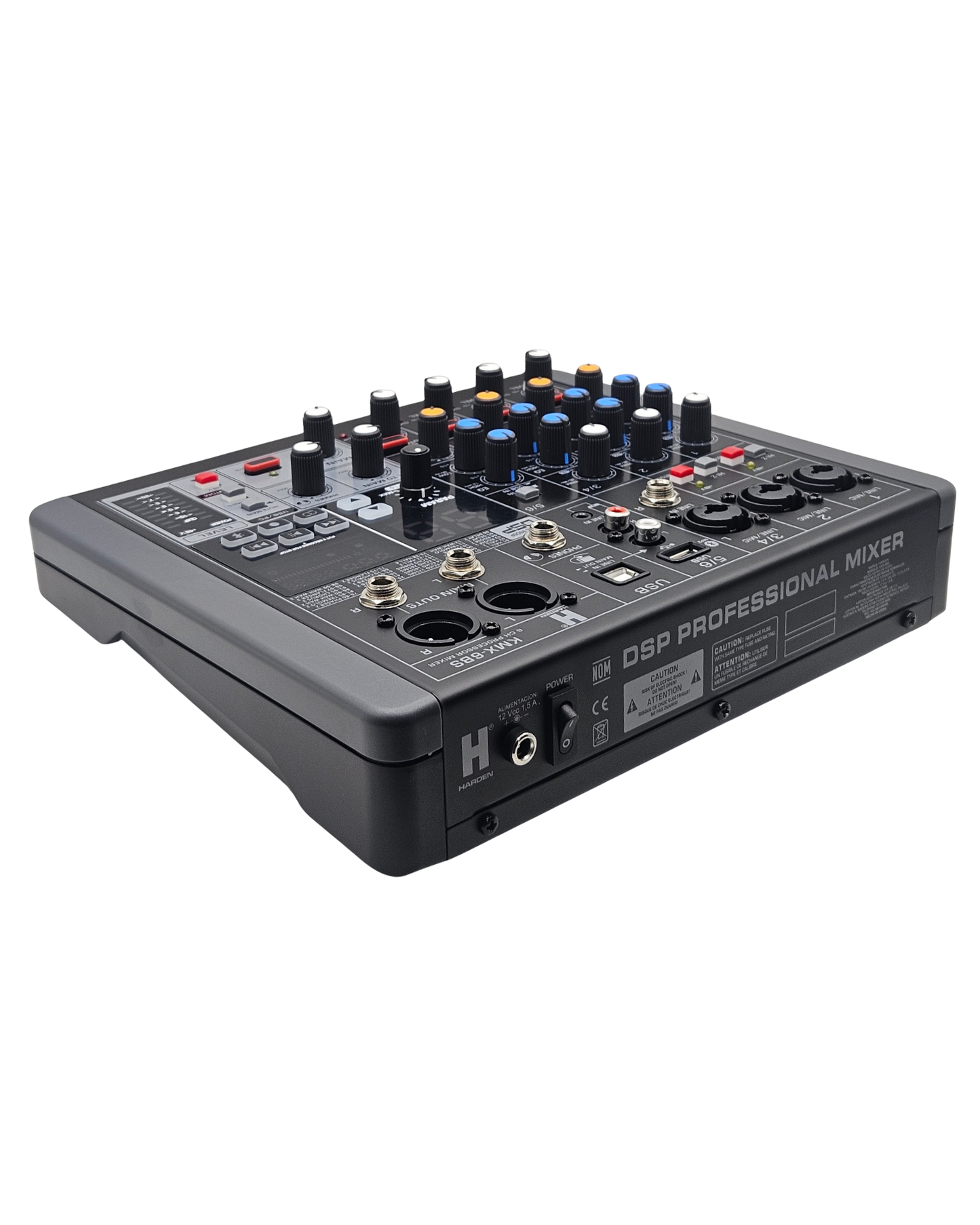 Mezcladora de Audio de 6 Canales KMX-6BS
