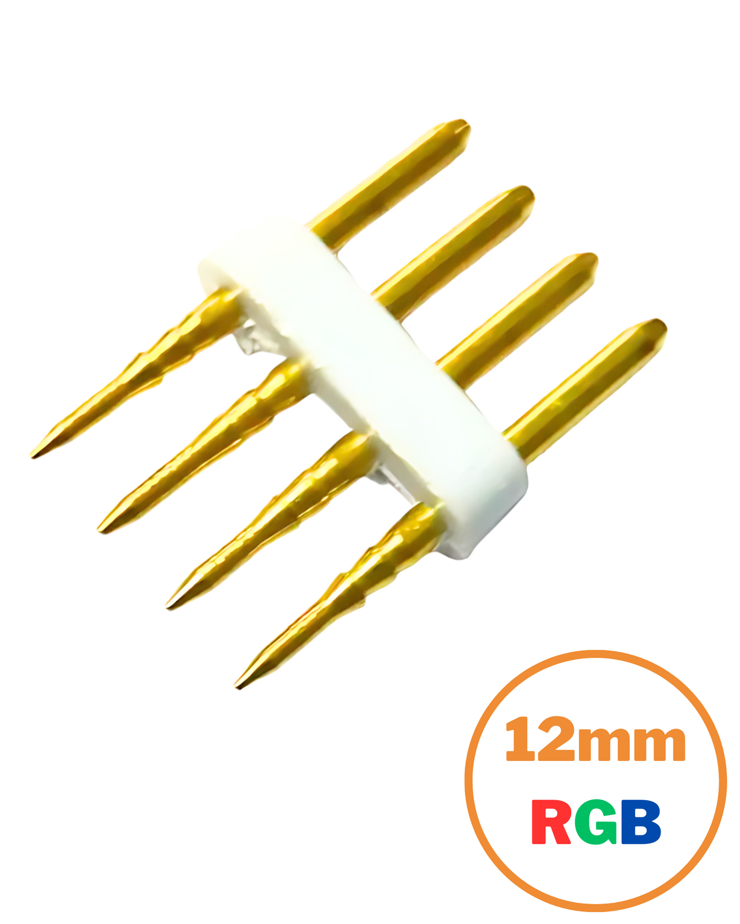 Conector para tira serie de LED | Conector pin H para manguera LED