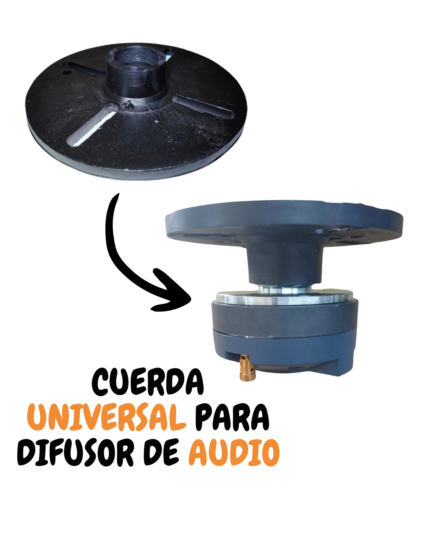 Adaptador de Cuerda Interna para Driver Tweeter
