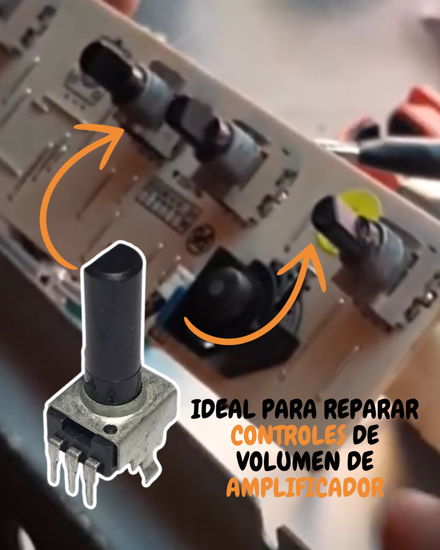 Potenciometro Mini Vertical 3 Pines Diferentes Valores POT09