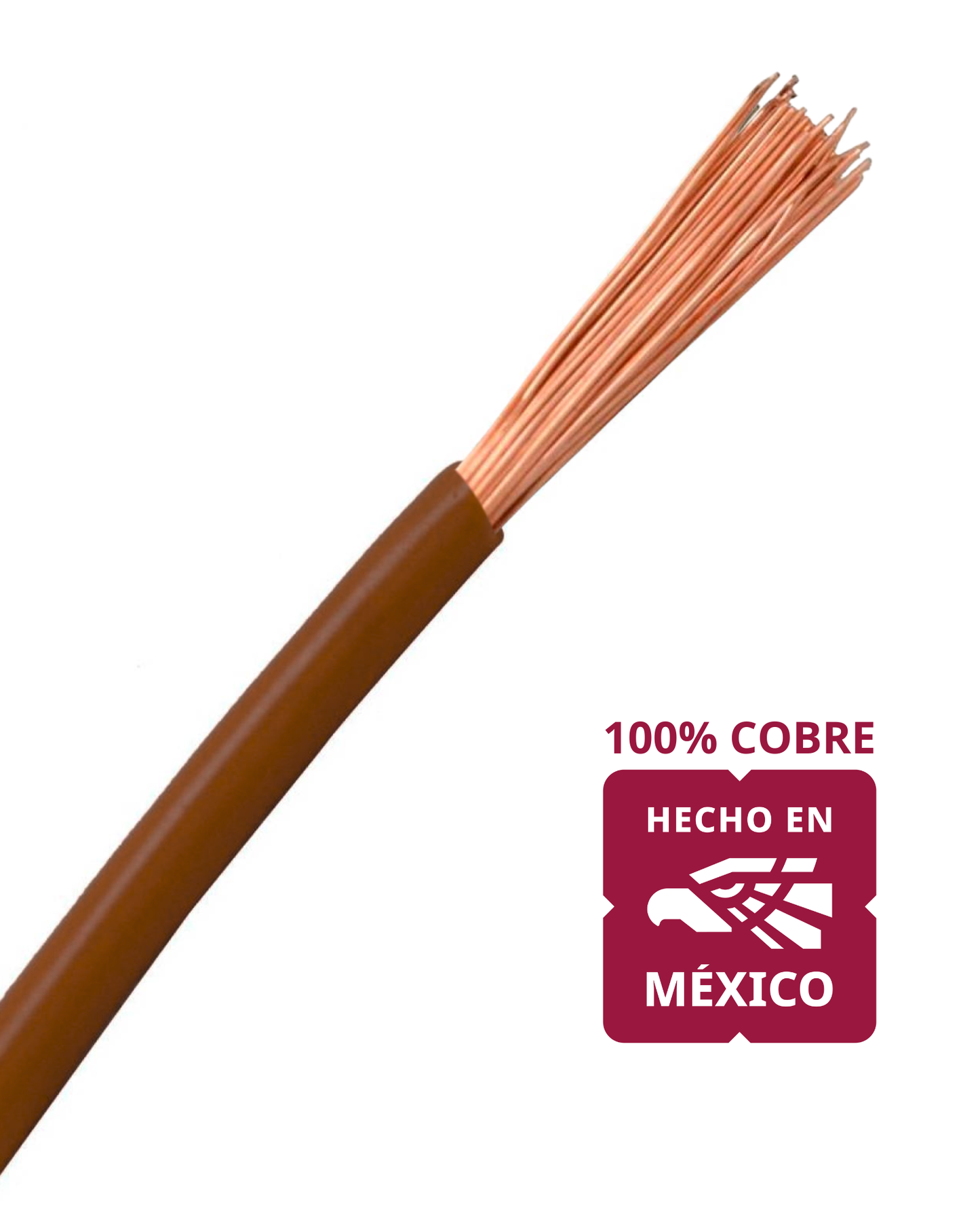 Cable unipolar calibre 18 Eléctrico Automotriz | Rollo 100 metros Cable 100% cobre 18AWG