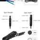 Cable para camara de reversa de 5 pines 6 metros | Extension 5 pines mini plug macho - hembra