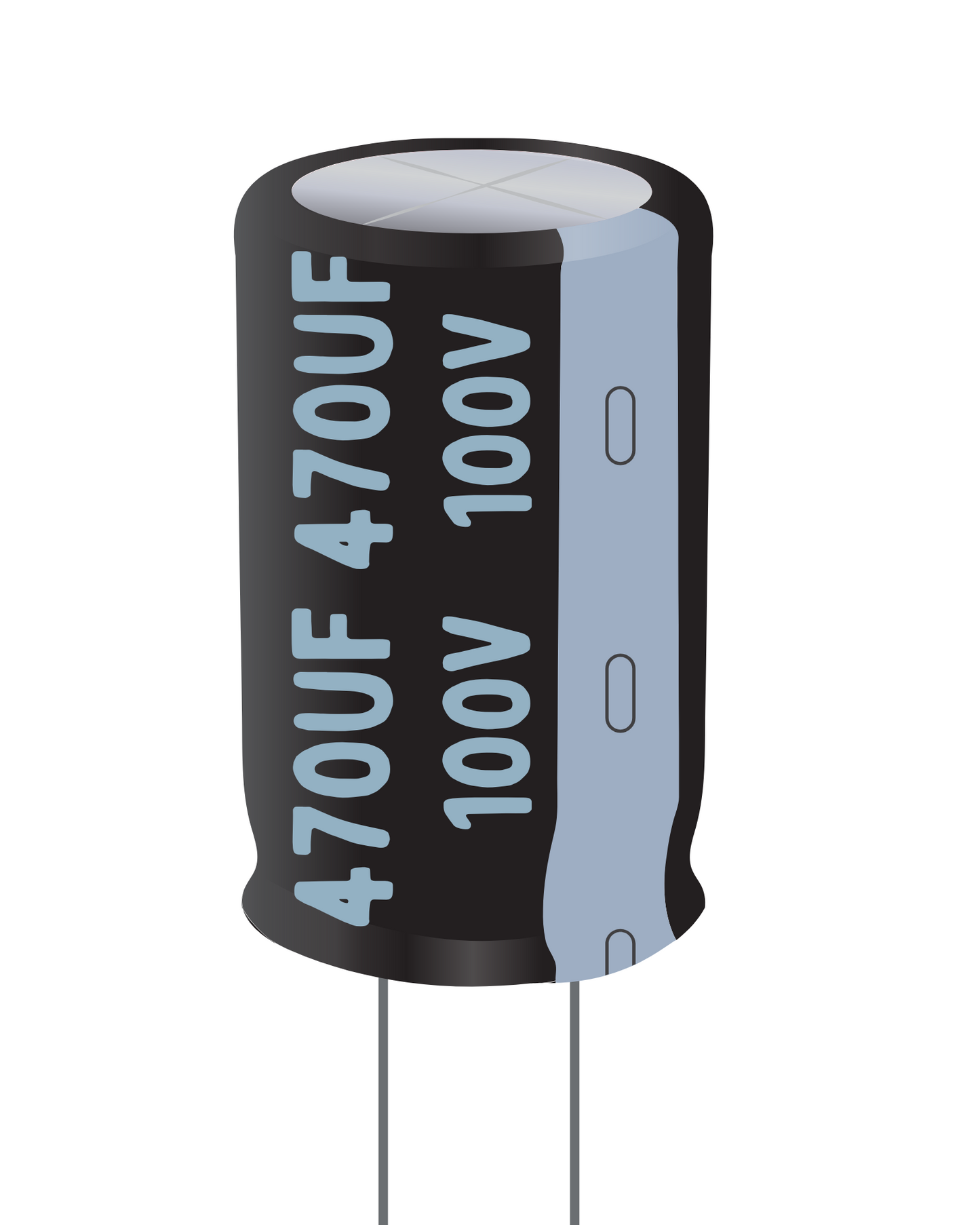 Capacitor Electrolítico 470mf Diferentes Voltajes