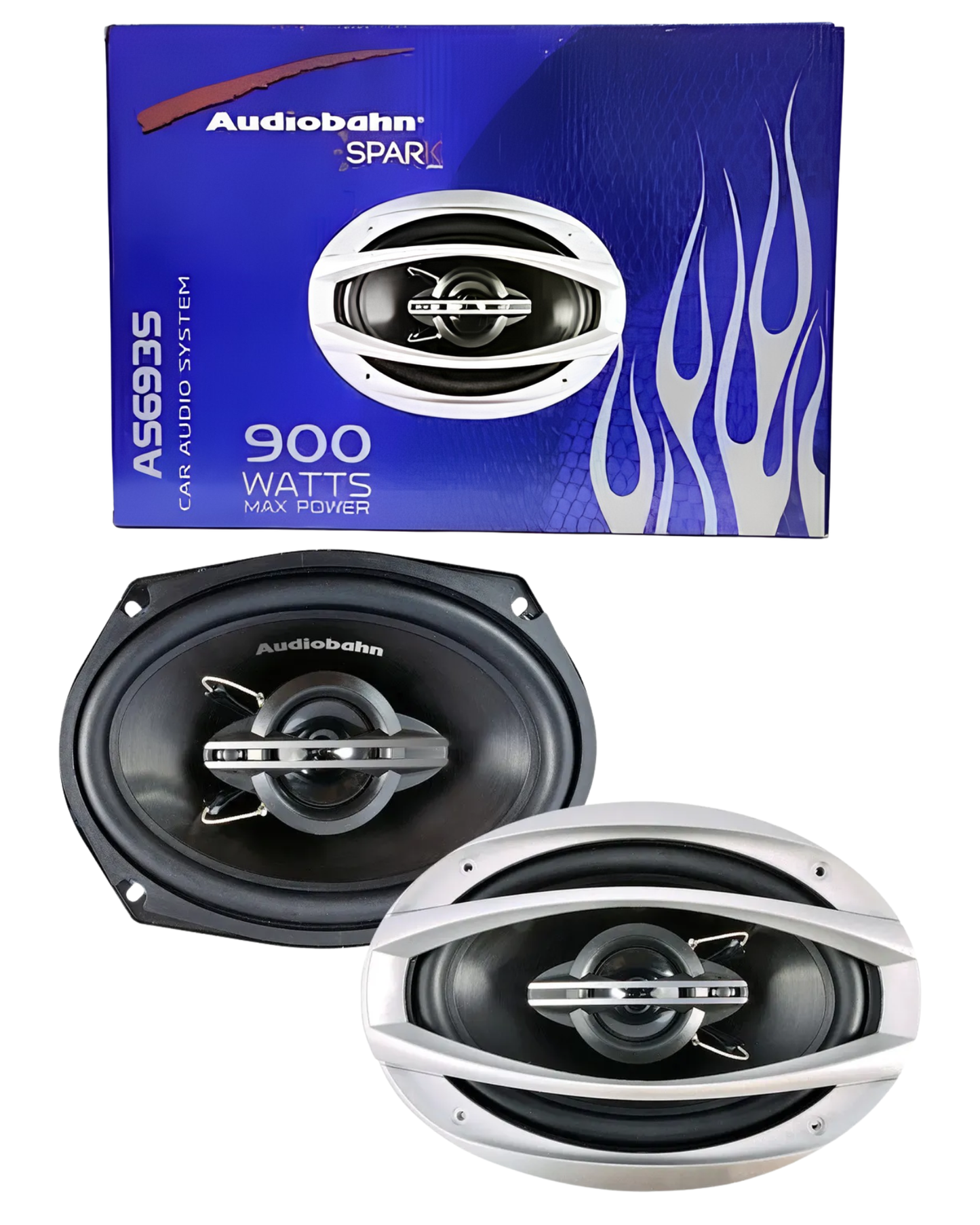 Bocina automotriz 6x9" Audiobahn AS693S | Par de bocinas 6x9" para coche 900w